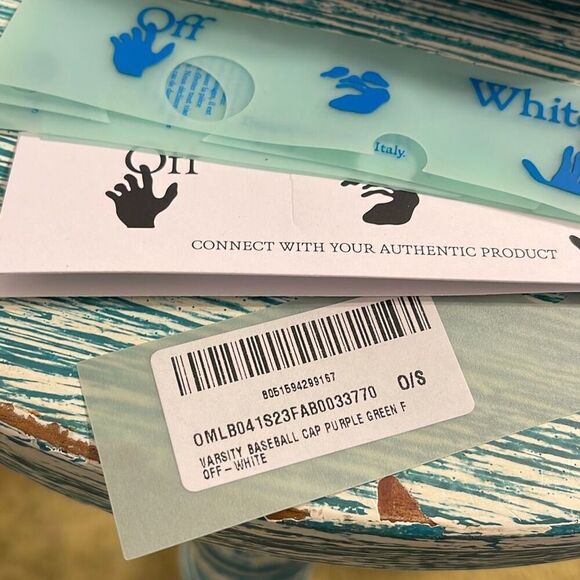 Off-White Varsity Baseball Cap/Hat - Picture 7 of 10